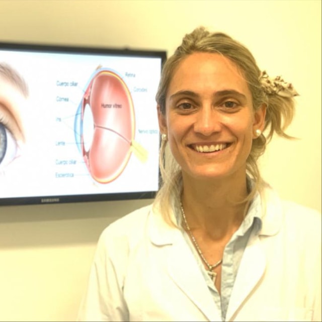 Foto de María Delfina Sarrasin, Oftalmología