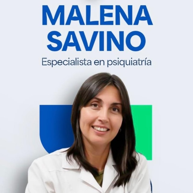 Foto de Malena Savino, Psiquiatría