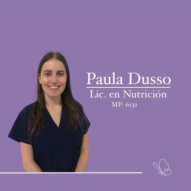Foto de Paula Dusso, Nutrición