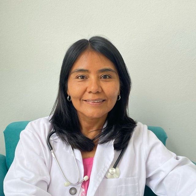 Foto de Juana Cardozo Arce, Geriatría