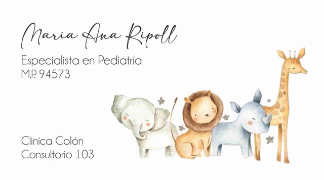 Foto de María Ana Ripoll, Pediatría